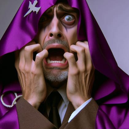 Así se vería el personaje Miedo de Intensamente, según la Inteligencia Artificial