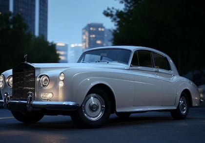 Así se vería el Rolls Royce Silver Cloud modelo 2025, según la IA de Grok