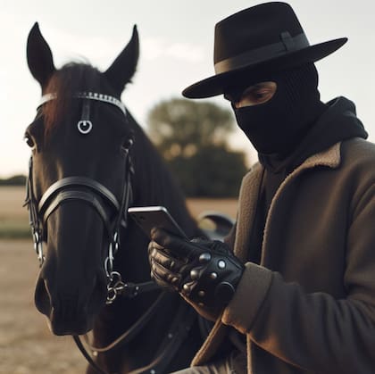 Así se vería El Zorro en la vida real, según la IA