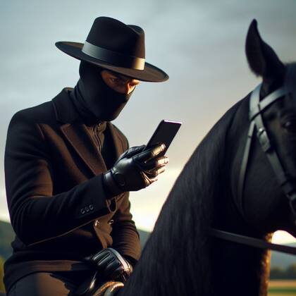 Así se vería El Zorro en la vida real, según la IA