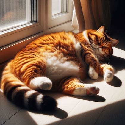 Así se vería Garfield en la vida real, según la inteligencia artificial