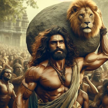 Así se vería Hércules en la vida real, según Copilot