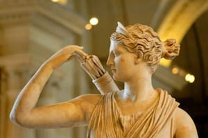Así se vería la diosa griega Artemisa en la vida real, según la IA