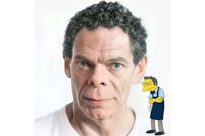 Así se vería Moe de Los Simpson en la vida real, según la inteligencia artificial