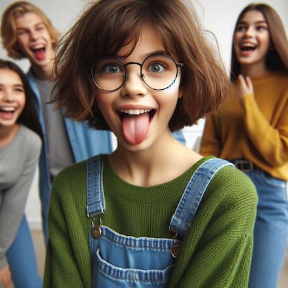 Así se vería Riley, de Intensamente, según la Inteligencia Artificial
