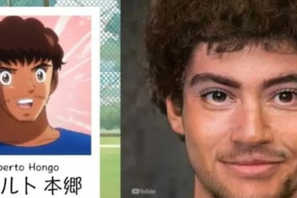 Así se vería Roberto Zedinho, de Supercampeones, en la vida real, según la inteligencia artificial