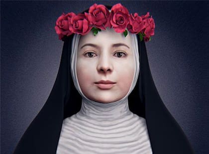 Así se vería Santa Rosa de Lima según una reconstrucción facial hecha por científicos en 2015