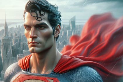 Así se vería Superman en la vida real, según la IA