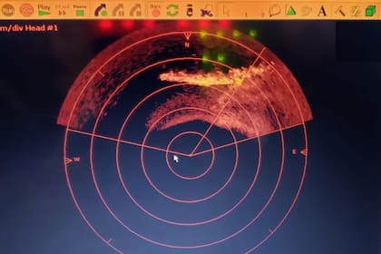 Así se vio el USS Samuel B Roberts en las primeras imágenes del radar