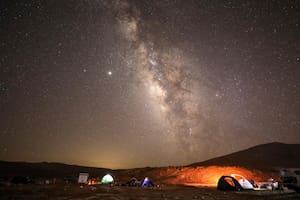 Así se vio la lluvia de estrellas en el 2020