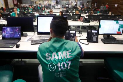 El centro de atención telefónica de SAME