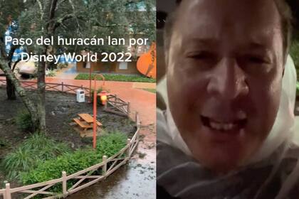 Así se vivió el paso del huracán Ian en los hoteles de Disney