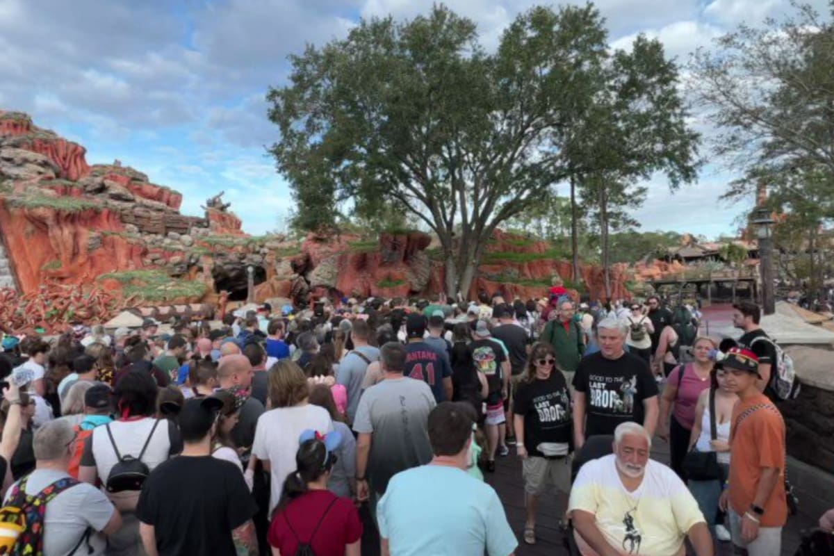 Así se vivió el penúltimo día antes del cierre de Splash Mountain en Florida