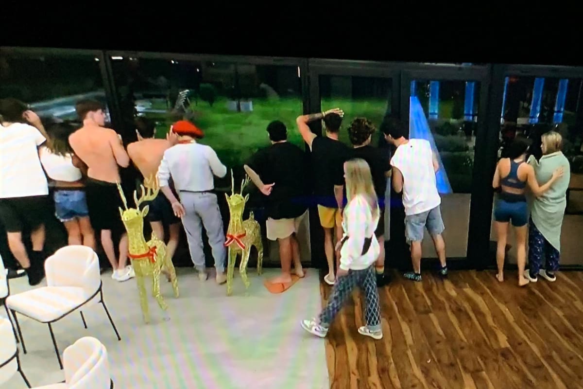 Así se vivió en la casa de Gran Hermano el fuerte temporal