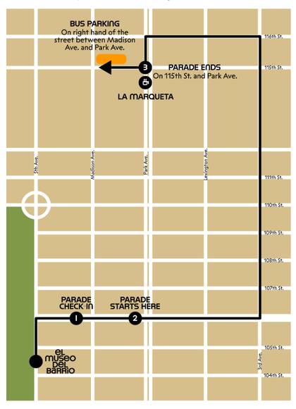 Así será el recorrido del desfile del Día de Reyes Magos en Nueva York (El Museo del Barrio)