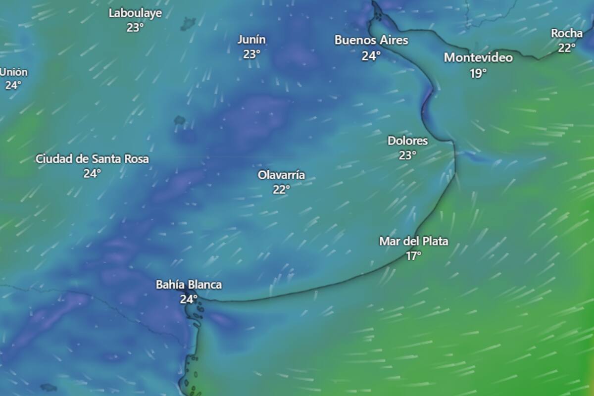 Así será en términos generales la temperatura durante el segundo domingo de noviembre