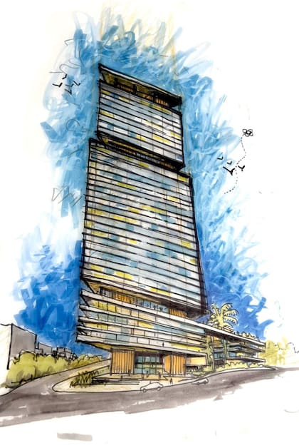 Así será la torre
