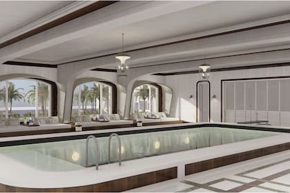 Así será la piscina indoor, uno de los amenities del emprendimiento