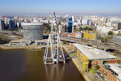 Así será la Rueda de Buenos Aires en Puerto Madero