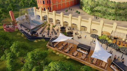El grupo empresario apunta a construir “la mejor terraza gastronómica de Buenos Aires”.