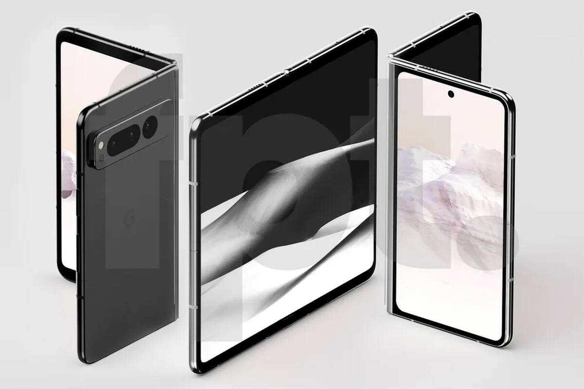 Así sería el Pixel Fold, el primer smartphone plegable de Google, que podría ser presentado el 10 de mayo en el Google I/O 2023