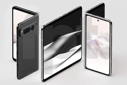 Así sería el Pixel Fold, el primer smartphone plegable de Google, que podría ser presentado el 10 de mayo en el  Google I/O 2023