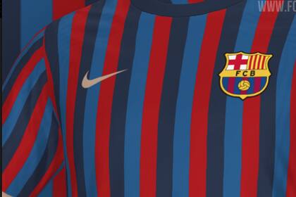 Así sería la camiseta del Barcelona para la temporada 2022/23
