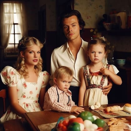 Así serían los hijos de Taylor Swift y Harry Styles