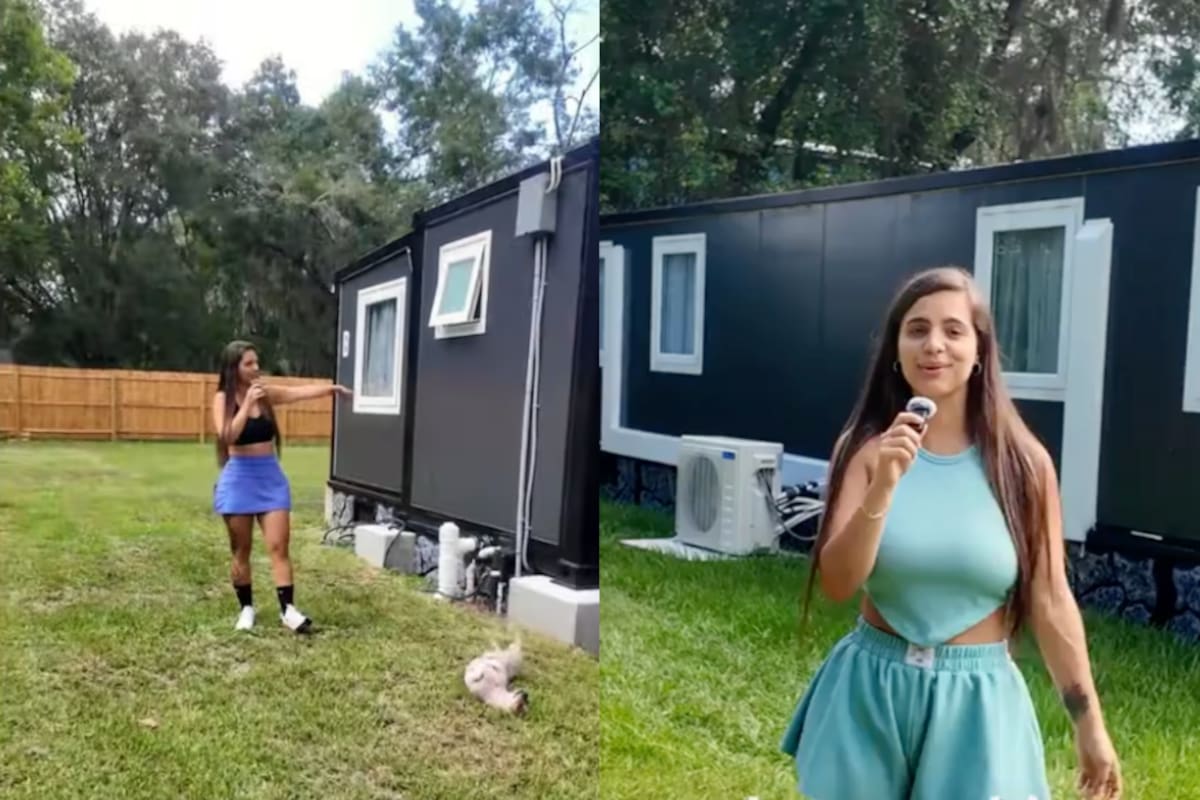 Así son las casas prefabricadas chinas que importó una migrante colombiana en Estados Unidos