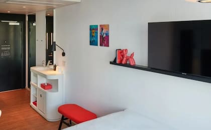 Así son las habitaciones del hotel citizenM Worldcenter Miami, donde fue encontrado muerto Liuzzo