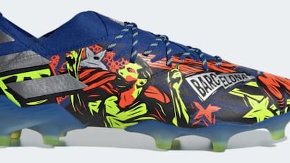 Así son los botines que lucirá Leo Messi en la Champions.