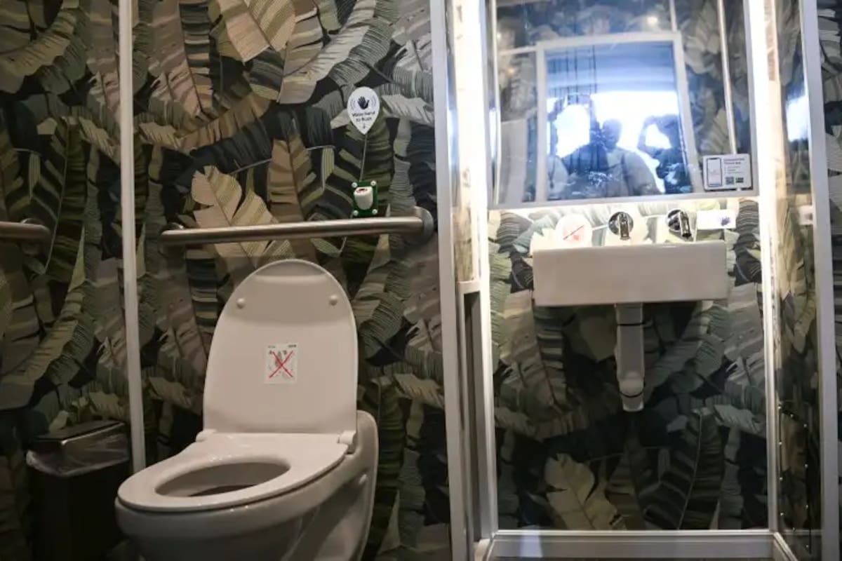 Así son los nuevos baños modulares de Nueva York