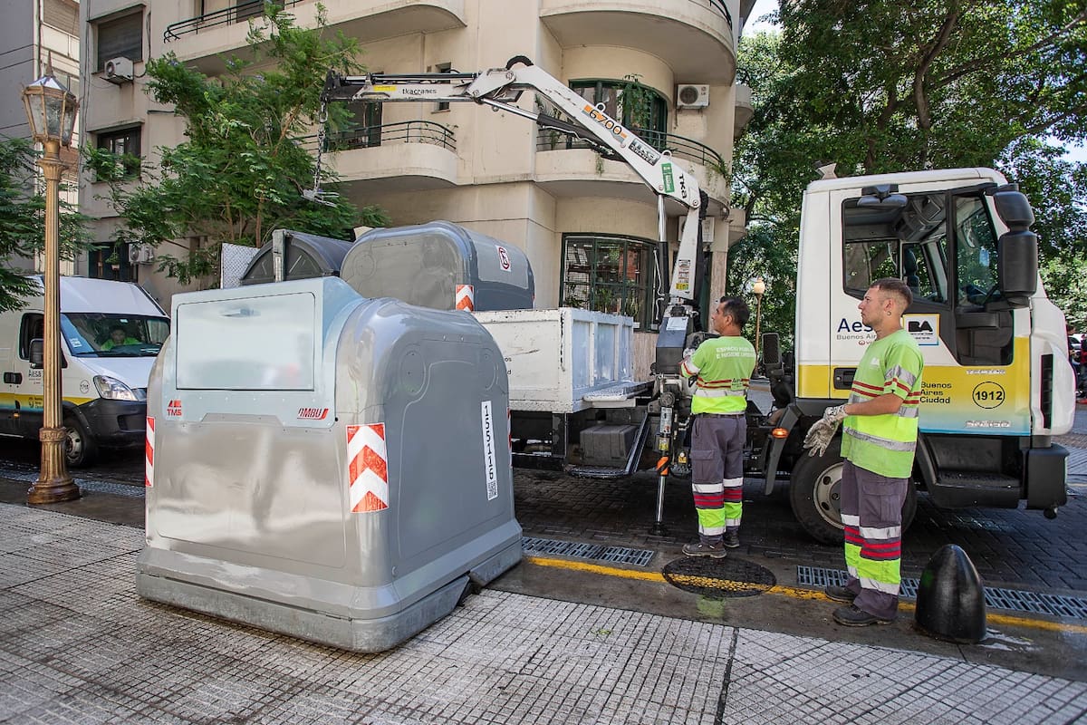 Así son los nuevos contenedores que busca implementar el Gobierno porteño.