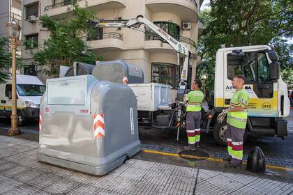 Así son los nuevos contenedores que busca implementar el Gobierno porteño.