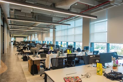 Así son por dentro las nuevas oficinas de Mercado Libre