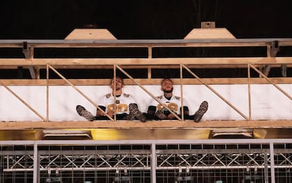 Así terminaron Martín Salwe y Alex Caniggia tras la exigente final en El Hotel de los Famosos