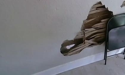 Así terminó la casa de Patti Peeples en Florida