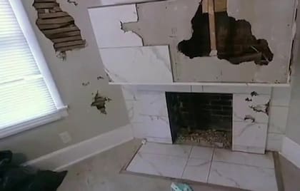 Así terminó la casa de Patti Peeples en Florida