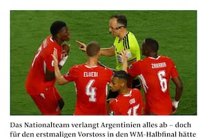 Los medios de Suiza elogiaron a su selección y cuestionaron la actitud de Embolo tras su expulsión