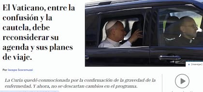 Así tituló el diario local La Repubblica
