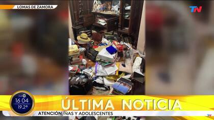 Así, toda dada vuelta, quedó la casa de Raúl tras la entradera que sufrió en Lomas de Zamora