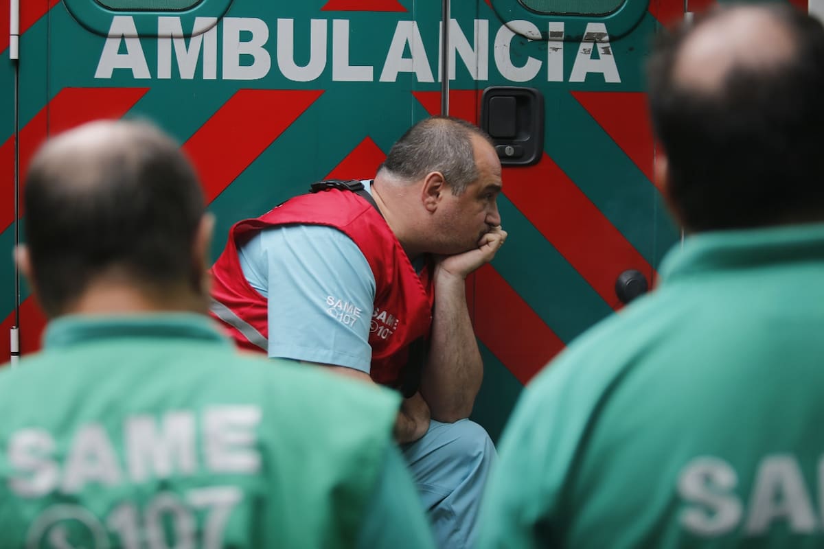 Así trabaja el callcenter del SAME que atiende consultas de coronavirus.