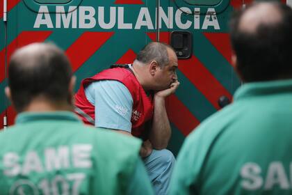 Así trabaja el callcenter del SAME que atiende consultas de coronavirus.