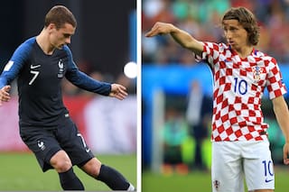 Francia-Croacia, Mundial Rusia 2018: horario, TV y formaciones