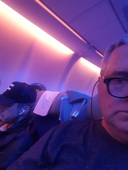 Así viajó Jey Mammon rumbo a España