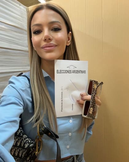 Asío votó Evangelina Anderson