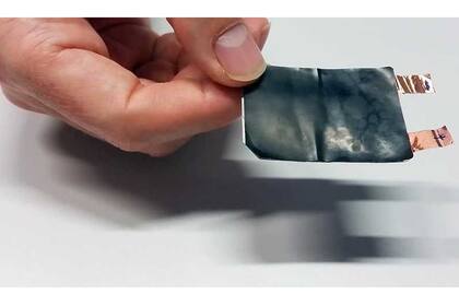 Aspecto de la nueva batería flexible