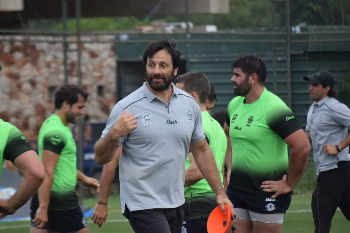 Aspirina Pérez está al frente de Olimpia Lions, la franquicia paraguaya de la Superliga Americana de Rugby