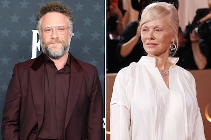 “Asqueada”: Pamela Anderson reveló cómo se sintió al coincidir con Seth Rogen en los Globo de Oro