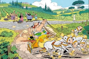 La Avenida Corrientes celebra los 100 años del nacimiento de creador de Astérix